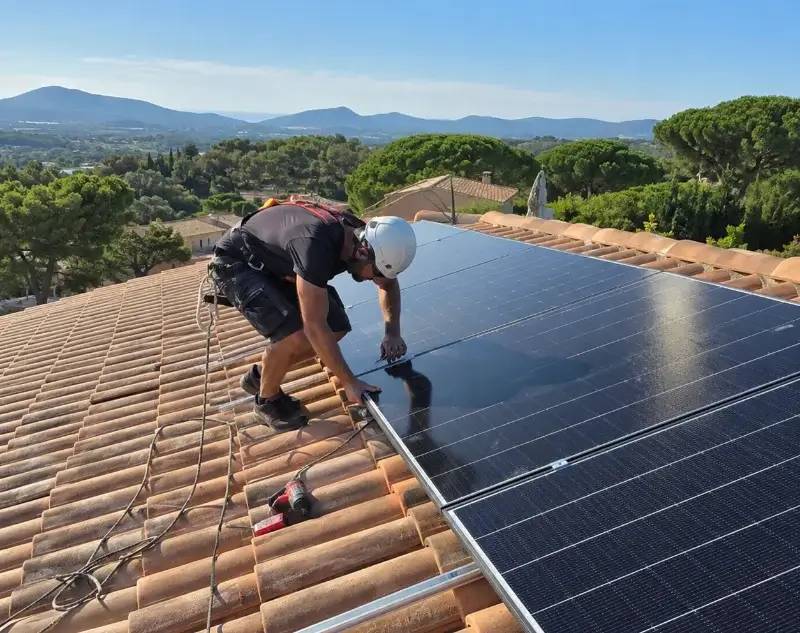 Installateur panneaux solaires Labastide-d'Anjou — pose photovoltaïque sur toiture
