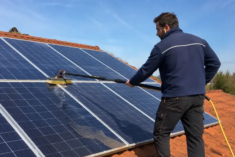 Nettoyage et entretien de panneaux solaires à Labastide-d'Anjou