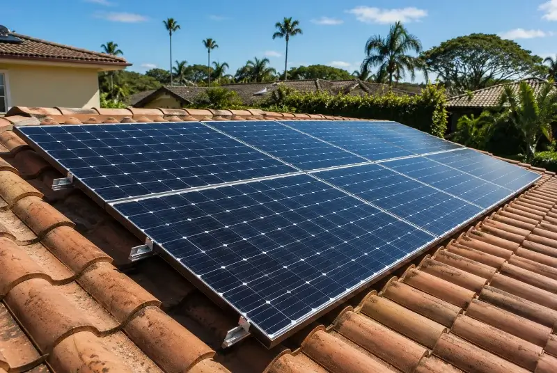 Installation de panneaux solaires à Labastide-d'Anjou