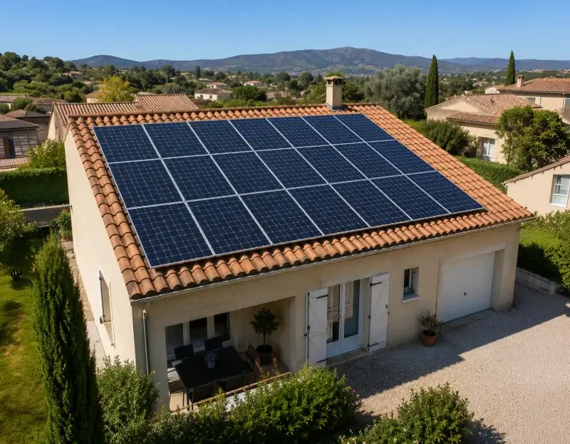Prime à l'autoconsommation panneaux solaires Labastide-d'Anjou — aide financière de l'État